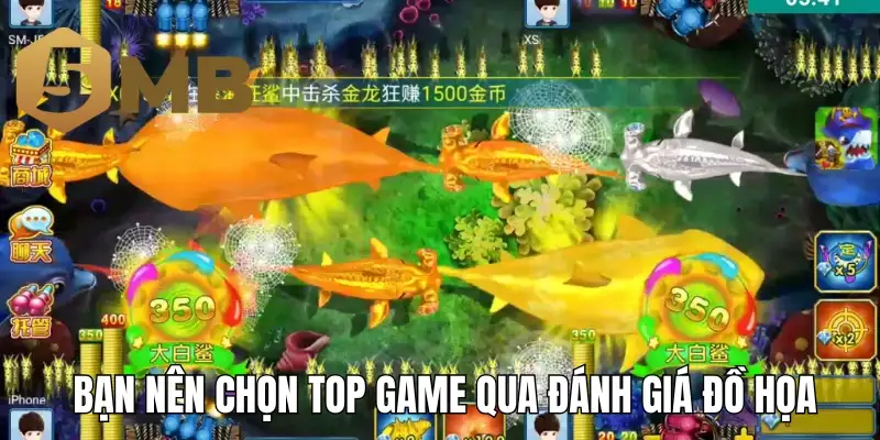 Bạn nên chọn top game qua đánh giá đồ họa